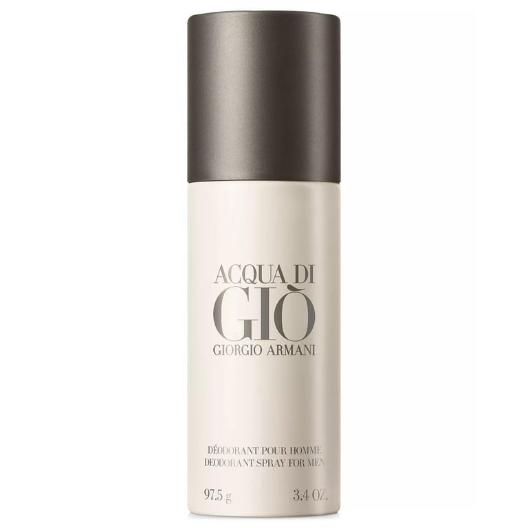 Acqua di Gio by Giorgio Armani Deodorant Spray 3.4 oz, Men