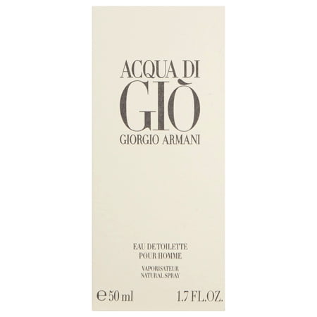 Giorgio Armani Acqua Di Gio Eau De Toilette Spray for Men, 1.7 Ounce 1.7 Fl. Oz