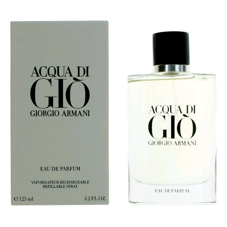 Giorgio Armani Acqua Di Gio Eau de Parfum Refillable Spray 125 ml / 4.2 oz Giorgio Armani Acqua Di Gio Eau de Parfum Refillable Spray 125 ml / 4.2 oz