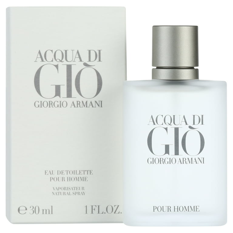  Acqua Di Gio By Giorgio Armani - Eau De Toilette para hombres  en espray, 3.4 fl oz : Belleza y Cuidado Personal