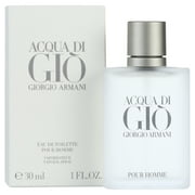 Giorgio Armani Acqua Di Gio Eau de Toilette, Cologne for Men, 1 oz Full Size