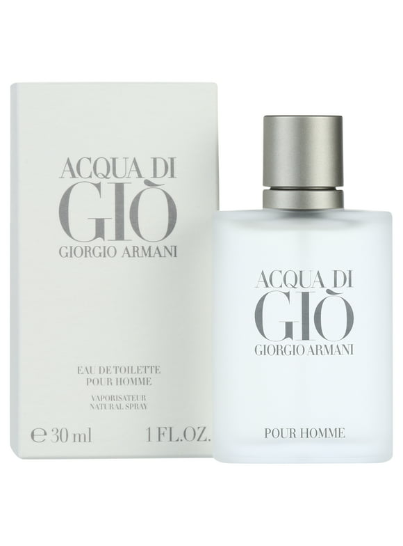Giorgio Armani Acqua Di Gio Eau de Toilette, Cologne for Men, 1 oz Full Size