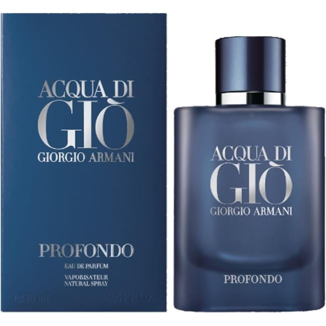 film Forsøg Egypten Giorgio Armani Acqua Di Gio Profondo Eau de Parfum, Cologne for Men, 2.5 Oz  Full Size - Walmart.com