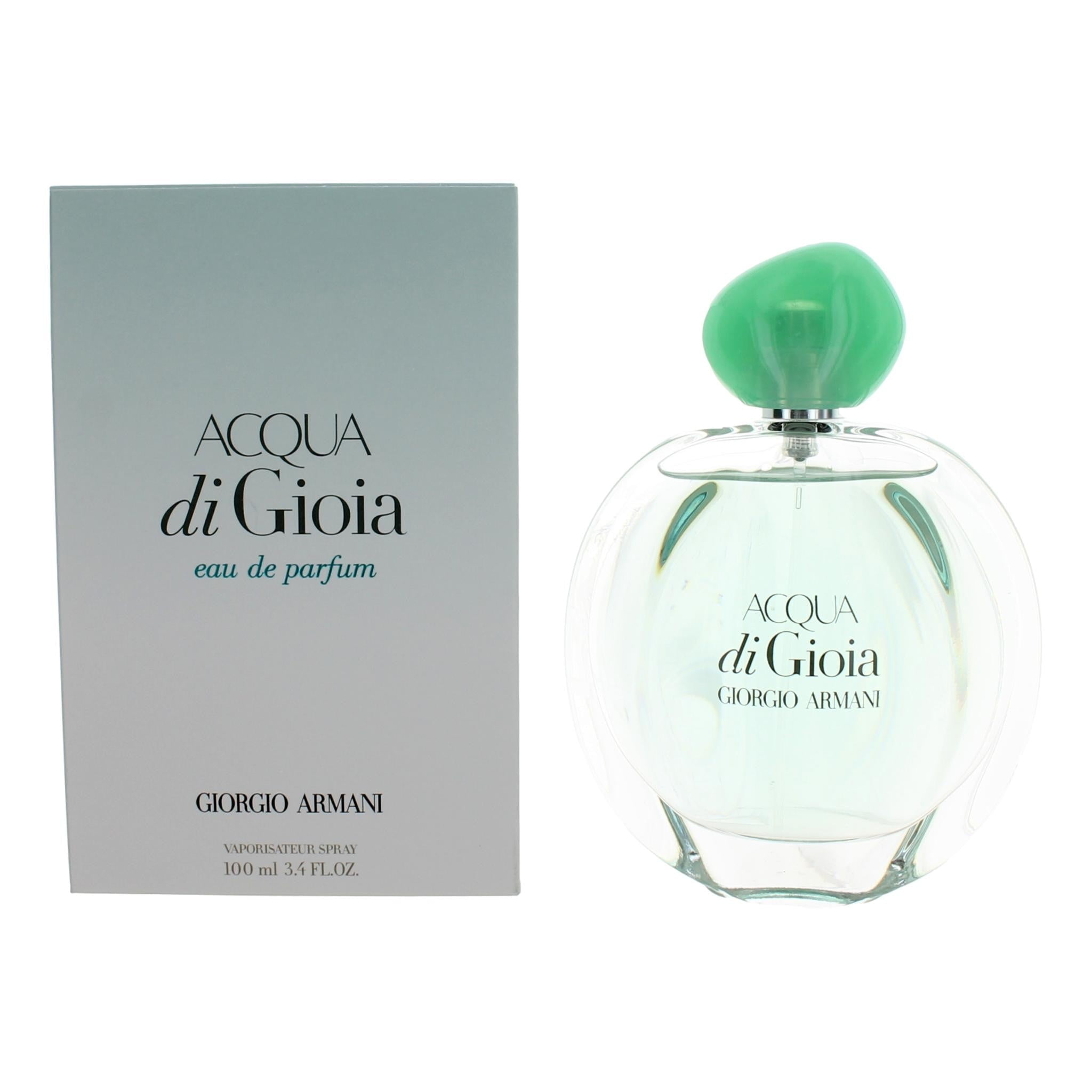 Giorgio Armani Acqua di Gioia 香水100ml Giorgio Armani Acqua Di Gioia Eau De Parfum Spray, 3.4 oz