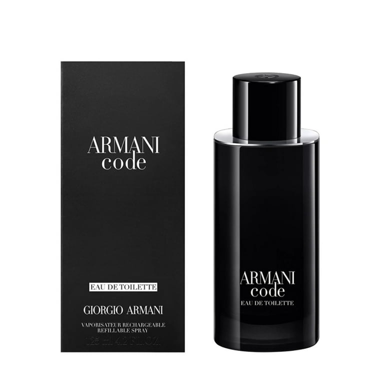Armani Code Eau De Toilette Spray Refillable By Giorgio Armani - 4.2 oz Armani Code Eau De Toilette Spray Refillable By Giorgio Armani - 4.2 oz