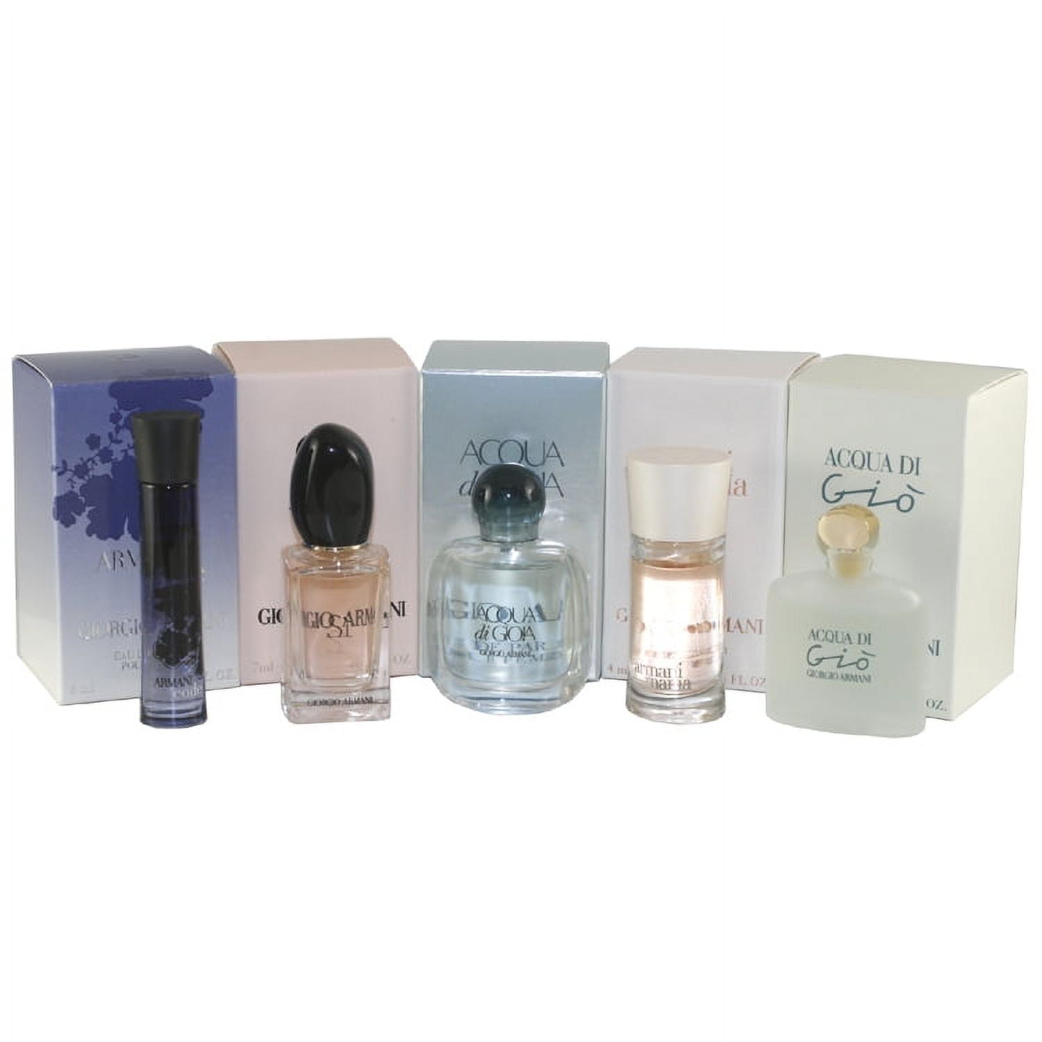 Giorgio Armani Mini Set Perfume For Women Travel Exclusive Eau De Parf –  Fandi Perfume