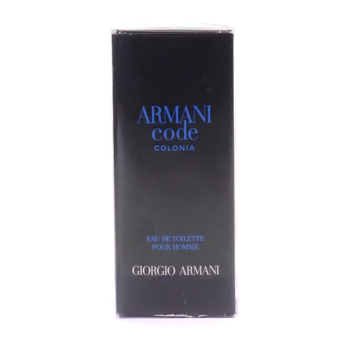 Giorgio Armani Code Colonia Perfume, Amber Scented Eau De Toilette