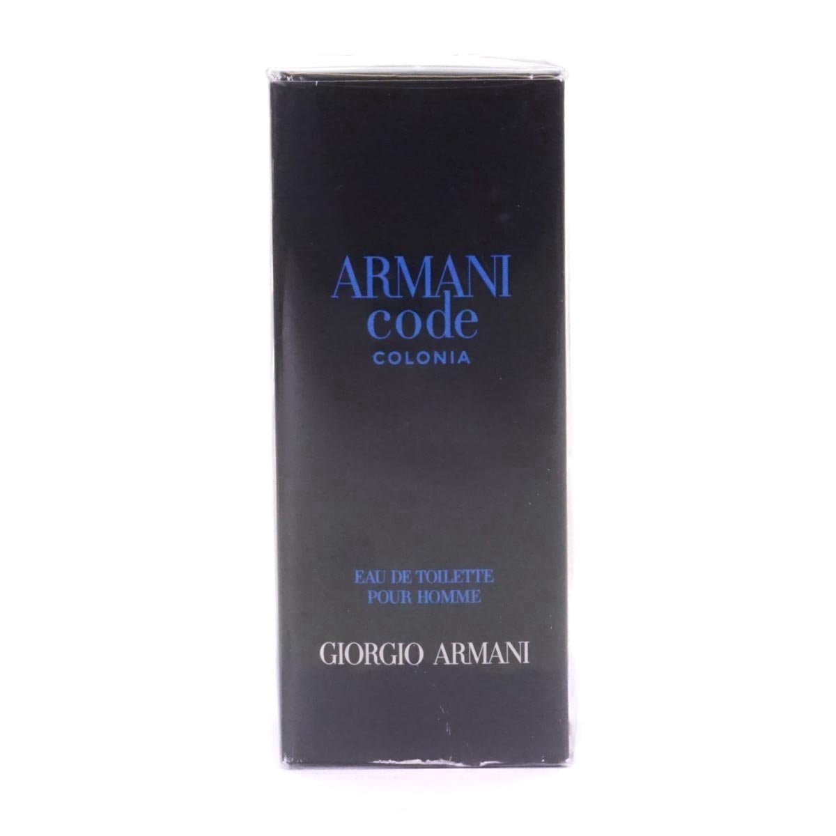 Giorgio Armani Code Colonia Perfume, Amber Scented Eau De Toilette
