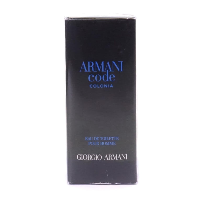 Giorgio Armani Code Colonia Perfume, Amber Scented Eau De Toilette