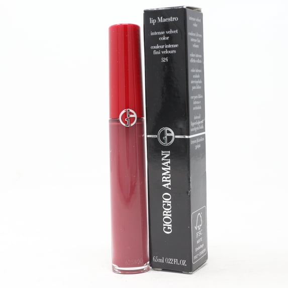 Giorgio Armani Lip Maestro Lipstick 524 Rose Nomad 0.22oz/6.5ml New With Box