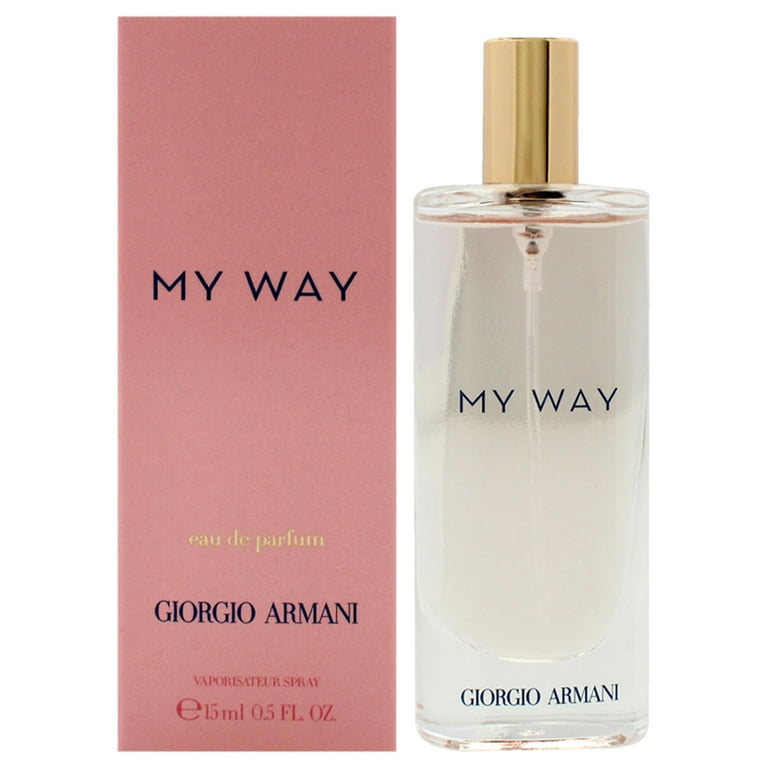 Giorgio Armani My Way, 0.5 oz EDP Spray, Floral Vanilla Jasmine