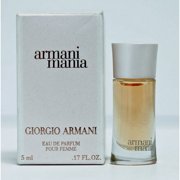 Giorgio Armani Mania Pour Femme For Women Perfume 0.17 oz / 5 ml Mini EDP Splash Minature Travel Size