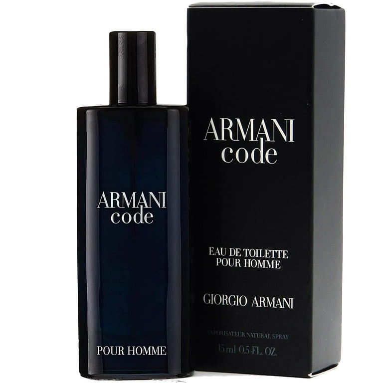 Giorgio Armani Men's Armani Code EDT, 0.5 oz, Lemon, Bergamot
