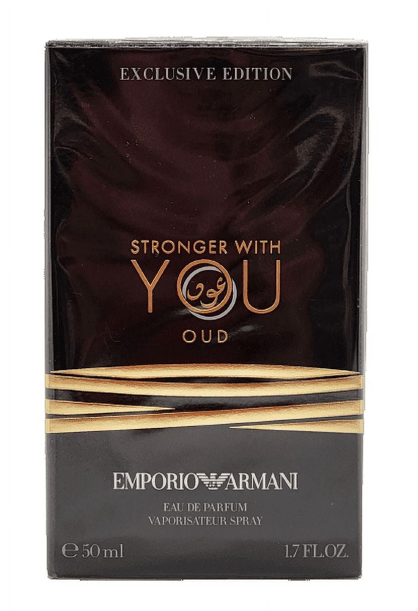 Giorgio Armani Men's Stronger With You Oud EDP 1.7 oz Fragrances  3614273665964