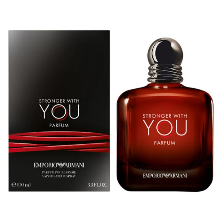 香水(男性用) ARMANI STRONGER WITH YOU 100ml EDT Giorgio Armani Men's Stronger With You Parfum, Amber Fougere
