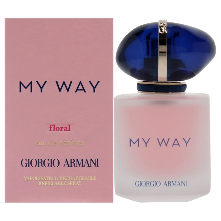 香水(女性用) MY WAY Floral Eau de Parfum Giorgio Armani My Way Floral , 1 oz EDP Spray (Refillable