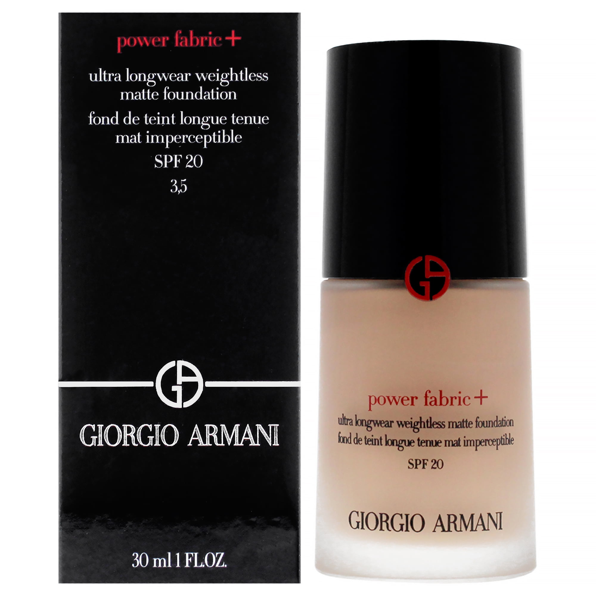 GIORGIO ARMANI ファンデーション 30ml #3.5 #5 セット Giorgio Armani Power Fabric Plus Longwear Weightless Matte
