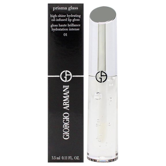 Giorgio Armani Prisma Glass Lip Gloss - 01 Clear Shine , 0.11 oz Lip Gloss