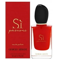 Giorgio Armani Si Passione Eau De Parfum Spray, Perfume for Women, 1.7 Oz