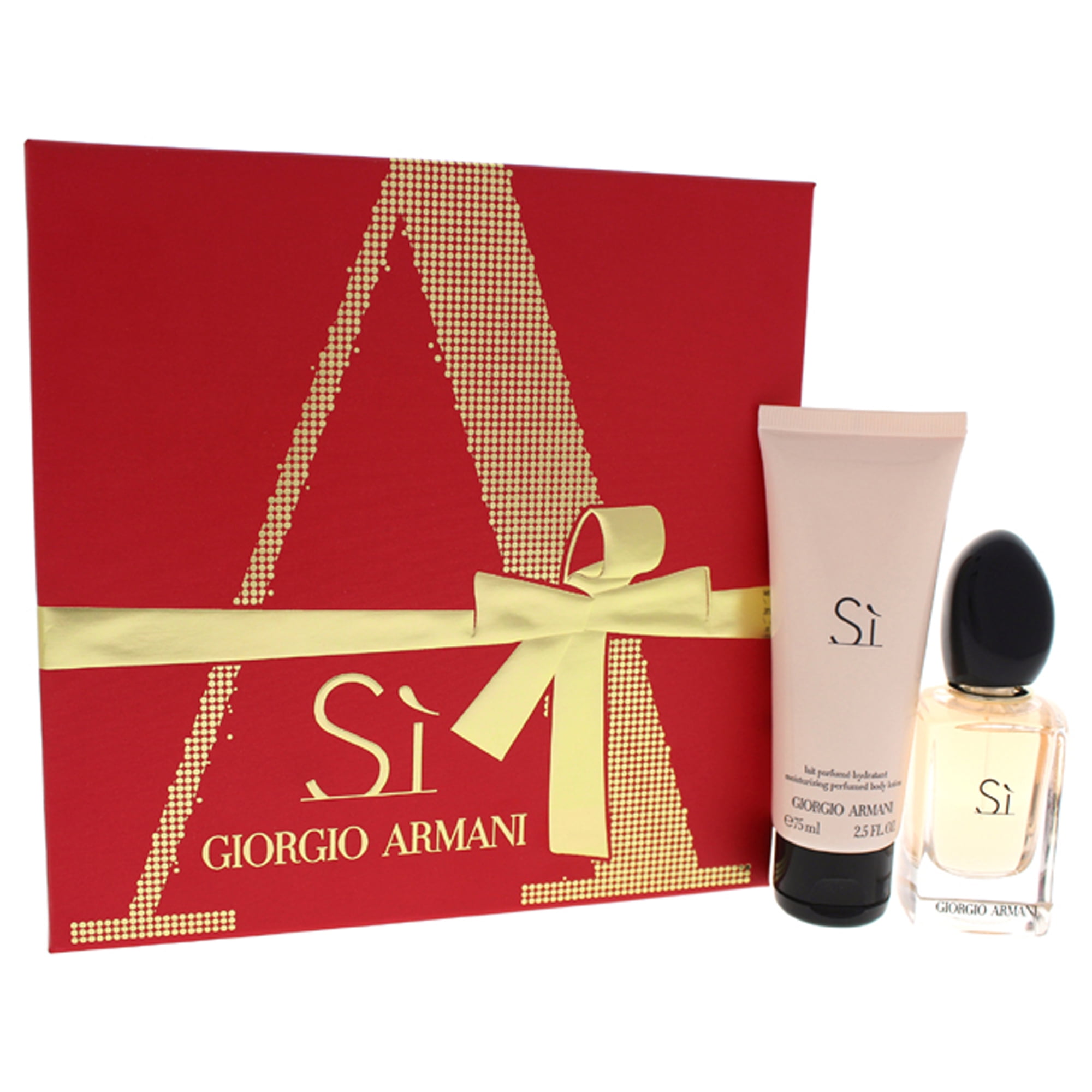 Giorgio Armani Si Perfume for (2PC) - 1 oz EDP + 2.5 oz Moisturizing Body Lotion - Walmart.com