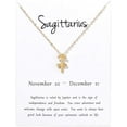 thumbnail image 1 of Giorgio Bergamo Gold Plated Zodiac, Horoscope, Pendant Mens Womens Necklace, Sagittarius, 1 of 5