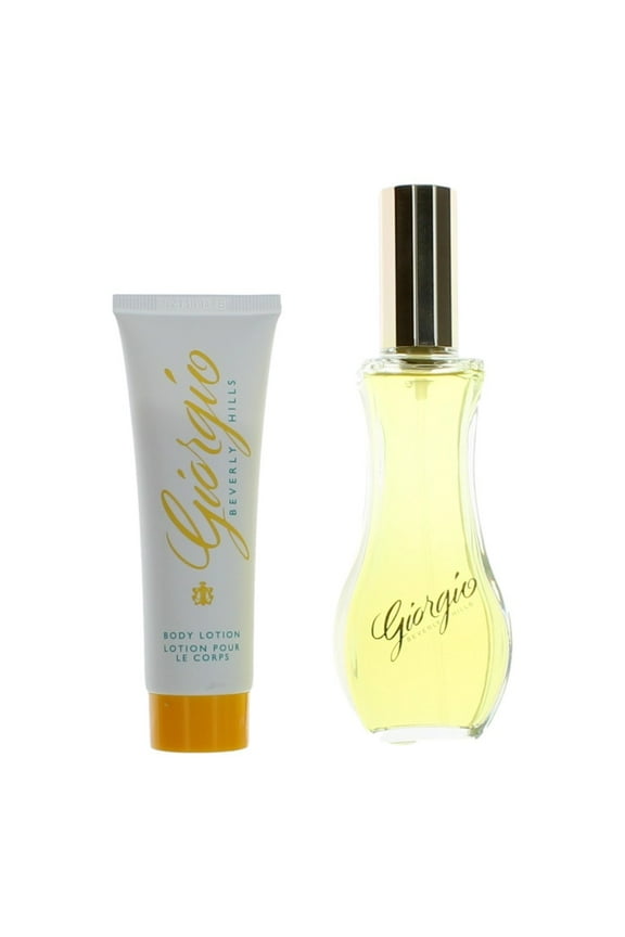 Giorgio by Beverly Hills, 2 Piece Gift Set with Body Lotion for Women