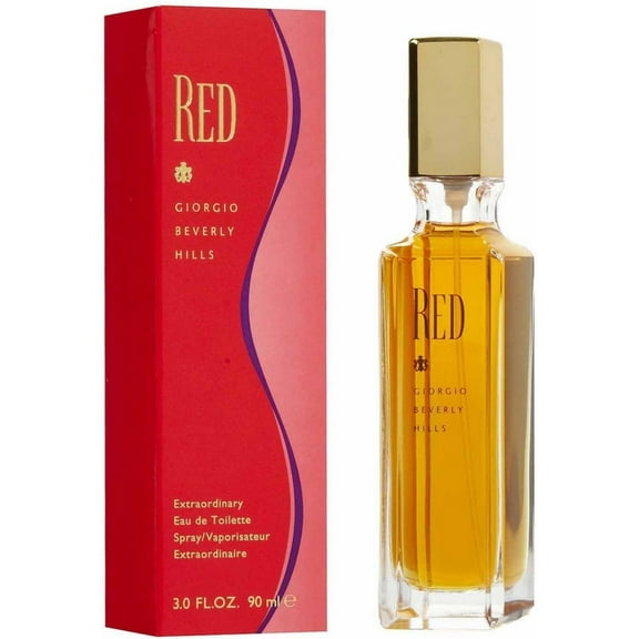 Giorgio Beverly Hills RED Eau De Toilette Spray for Women 3 oz (Pack of 2)