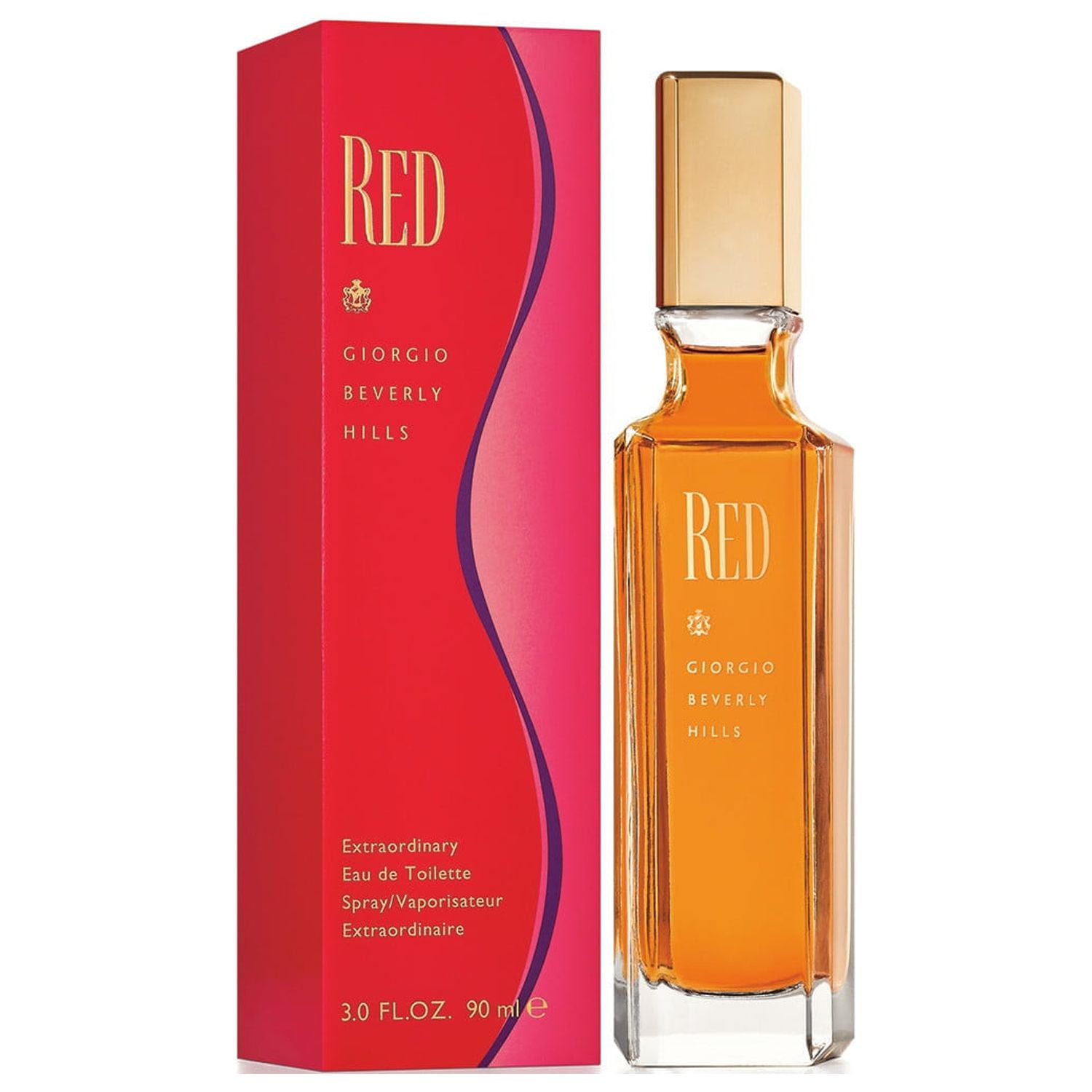 Red Eau De Toilette Spray By Giorgio Beverly Hills - 3 oz Red Eau De Toilette Spray By Giorgio Beverly Hills - 3 oz