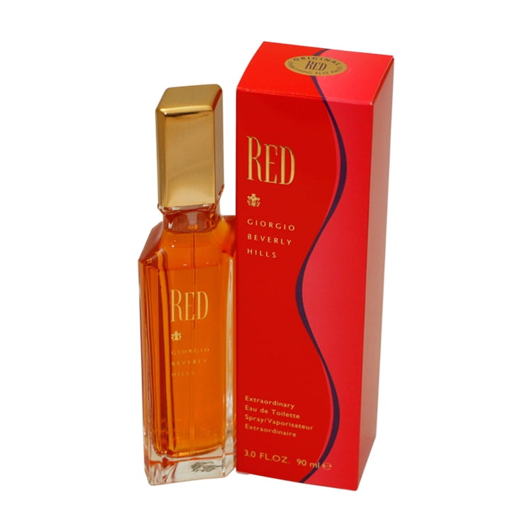 salon Forældet klint Giorgio Beverly Hills Red Eau de Toilette Perfume for Women, 3 fl oz -  Walmart.com