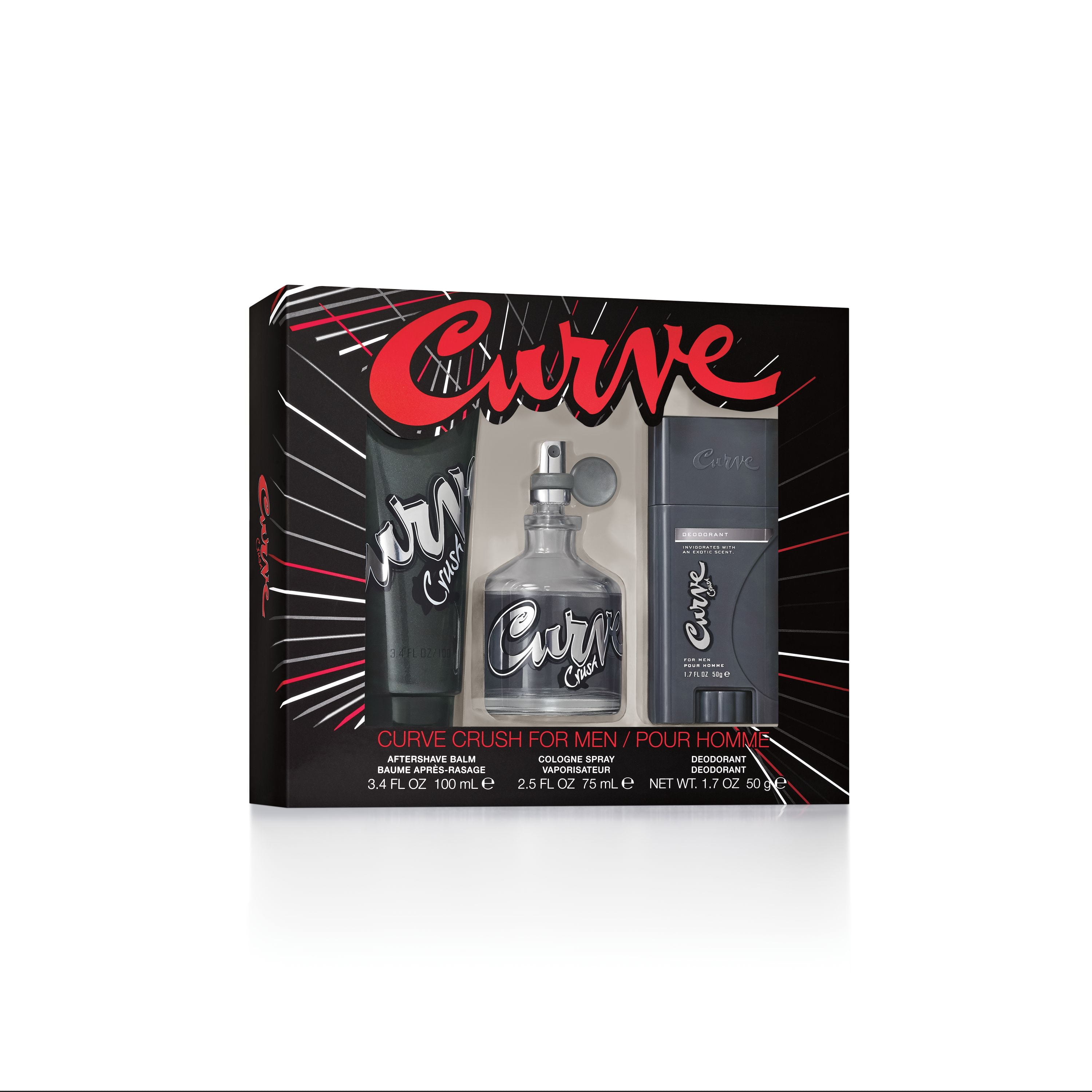 Beverly Hills Red Perfume Gift Set for Women, 3 Pieces