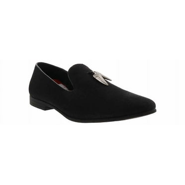 Giorgio Brutini Collide Sparkle Smoker Fashion Shoe Black | COLLIDE SPARKLE