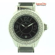 Giorgio Milano GM705 Black Ceramic/Steel Swarovski Quartz Dress Women's Watch