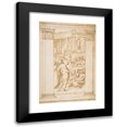 thumbnail image 1 of Giorgio Vasari 13x18 Black Modern Framed Museum Art Print Titled - Saint Paul Speaking Before King Agrippa (Acts 26) (1573), 1 of 5