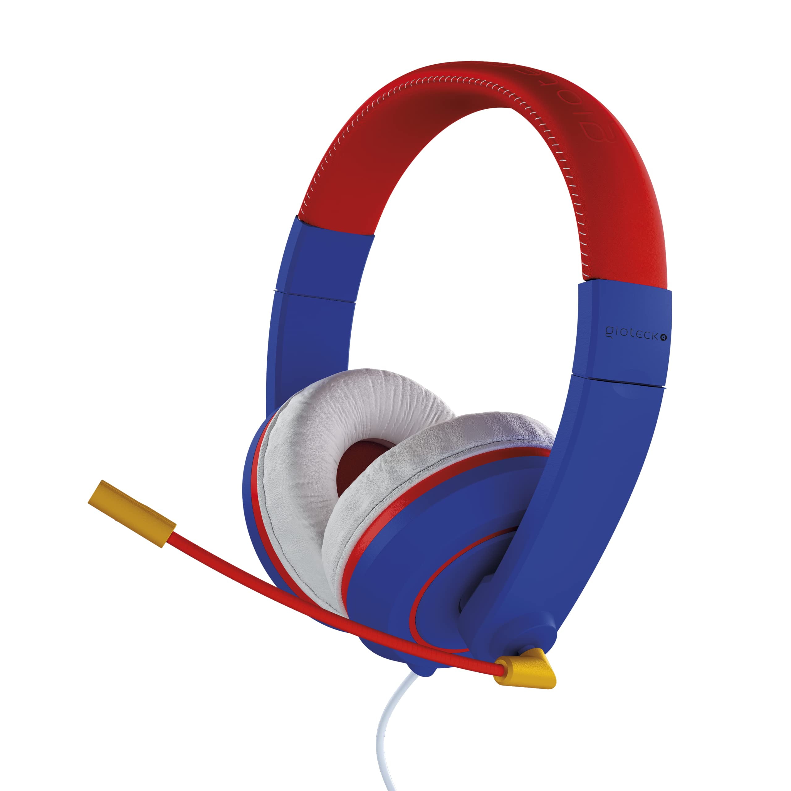 Gioteck XH100S Wired Stereo Headset (Blue/Red)
