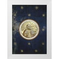 thumbnail image 1 of Giotto 14x18 White Modern Wood Framed Museum Art Print Titled - Prophet - Detail of Ceiling, 1 of 4