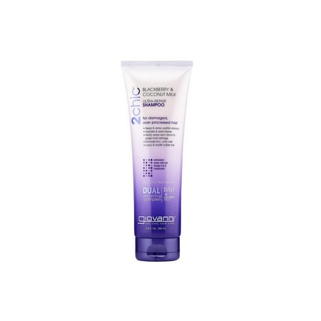 Giovanni 2Chic Repairing Shampoo Blackberry Coco Milk, 8.5 Oz.