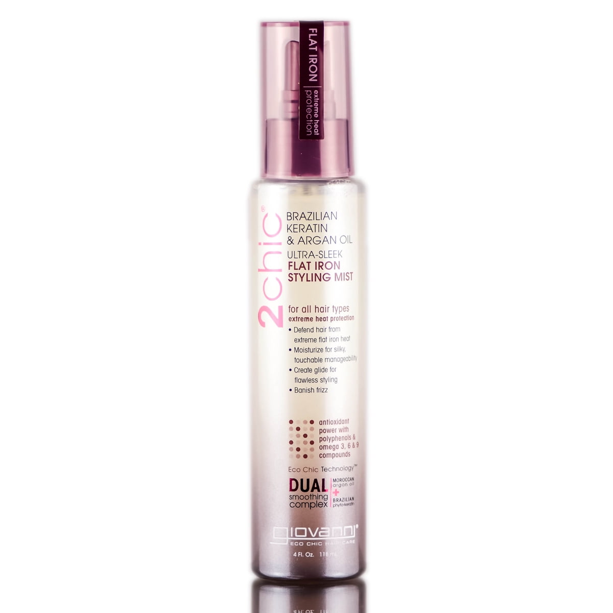 Giovanni 2chic Brazilian Keratin & Argan Oil Ultra-Sleek Giovanni 2chic Brazilian Keratin & Argan Oil Ultra-Sleek