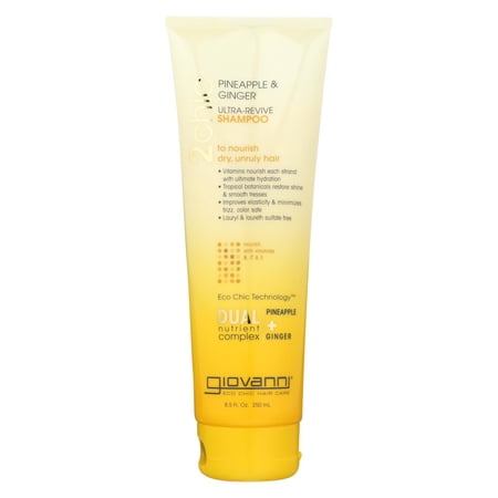 GIOVANNI HAIR CARE PRODUCTS, 2CHIC,SHAMP,PINEAPP,GING 8.5 OZ