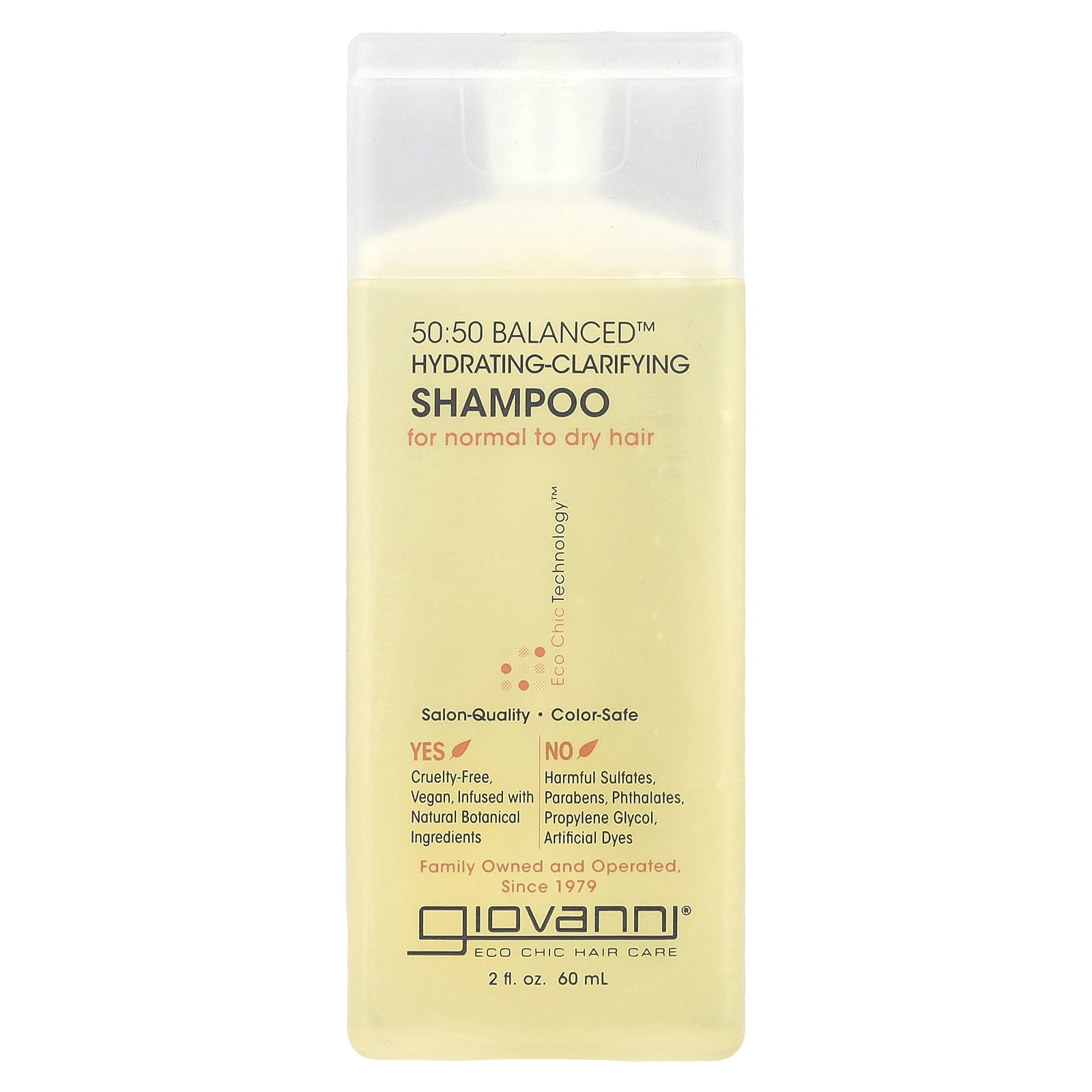 Giovanni 50:50 Balanced Hydrating-Clarifying Shampoo - Walmart.com