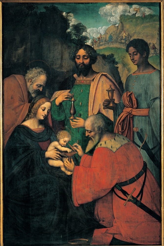 Giovanni Agostino Da Lodi Known As Pseudo Boccaccino Canvas Art -  (18 x 24)