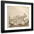 thumbnail image 1 of Giovanni Antonio Torricelli 20x20 Black Modern Framed Museum Art Print Titled - Design for a Cupola Decoration (1716-81), 1 of 5