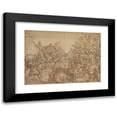 thumbnail image 1 of Giovanni Battista Foggini 18x14 Black Modern Framed Museum Art Print Titled - The Sabine Women Pleading for Peace. (1652-1725), 1 of 5