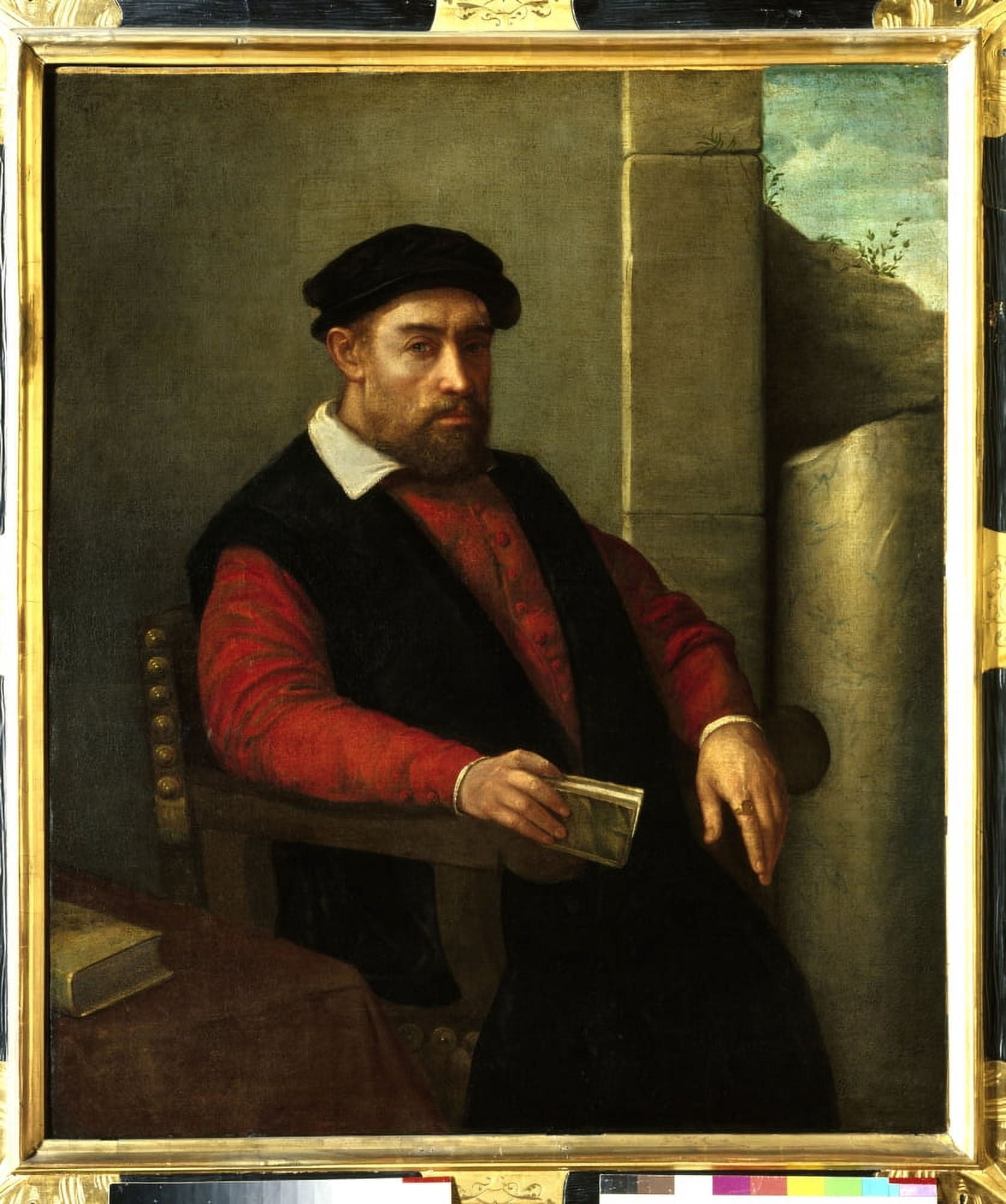 Giovanni Battista Moroni (1525-1578) Canvas Art - (24 x 36)