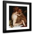 thumbnail image 1 of Giovanni Battista Paggi 12x14 Black Modern Framed Museum Art Print Titled - Venus and Cupid, 1 of 5