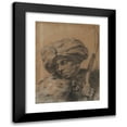 thumbnail image 1 of Giovanni Battista Piazzetta 15x18 Black Modern Framed Museum Art Print Titled - Archer with Turbaned Headdress (C. 1740), 1 of 5