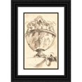 thumbnail image 1 of Giovanni Battista Piranesi 16x24 Black Ornate Framed Double Matted Museum Art Print Titled: A Fantastic Vase (1746-1747), 1 of 5