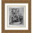 thumbnail image 1 of Giovanni Battista Piranesi 2x Matted 20x22 Gold Ornate Framed Art Print 'Apparition of the Angels to Abraham, from L Carracci', 1 of 2