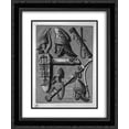 thumbnail image 1 of Giovanni Battista Piranesi 2x Matted 20x24 Black Ornate Framed Art Print 'Other weapons and armor, different from the above table', 1 of 2