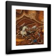 thumbnail image 1 of Giovanni Battista Pozzo 19x24 Black Modern Framed Museum Art Print Titled - The Conversion of Saint Paul, 1 of 5