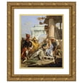 thumbnail image 1 of Giovanni Battista Tiepolo 12x14 Gold Ornate Wood Frame and Double Matted Museum Art Print Titled - The Adoration of the Magi (Late 1750s), 1 of 4